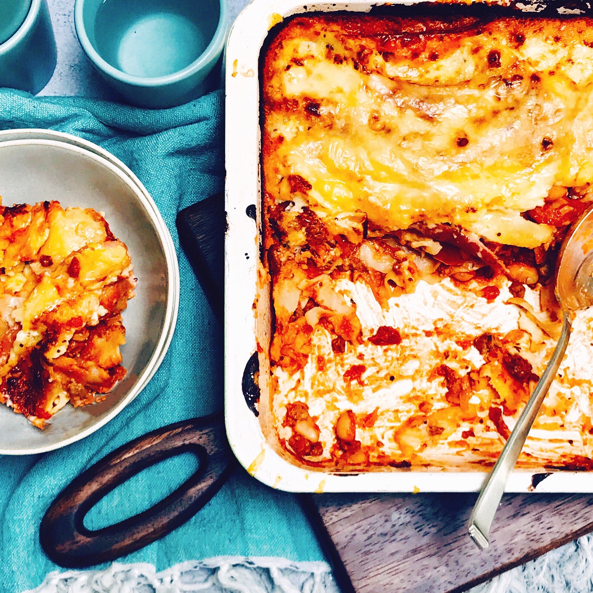 Veggie lasagne Once upon a kitchen table